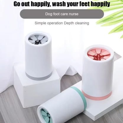 Pawfect Paw Washer Cup – Automatic Soft Silicone Pet Paw Cleaner for Dogs & Cats, Quick & Easy Mud & Dirt Remover